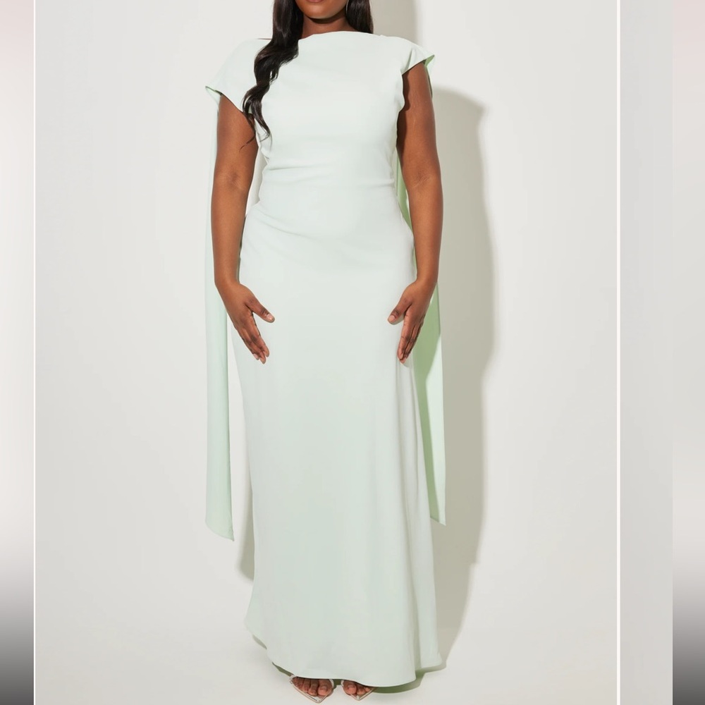 Odd Muse Dress - Mint Green - XL